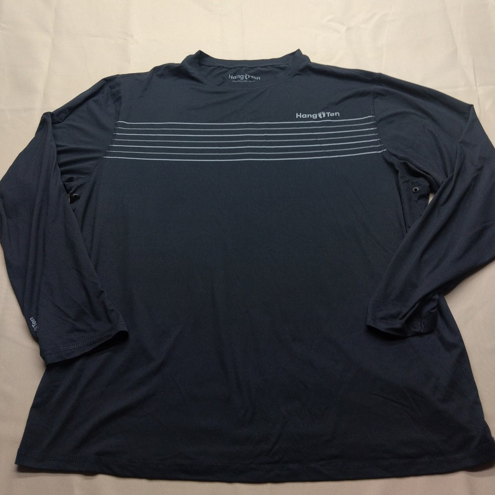 Hang Ten UPF 50 Performance Shirt Mens XL Long Sleeve Athletic Tee
